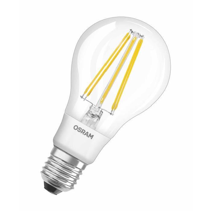 OSRAM Ampoule filament LED E27 12 W équivalent a 95 W blanc chaud