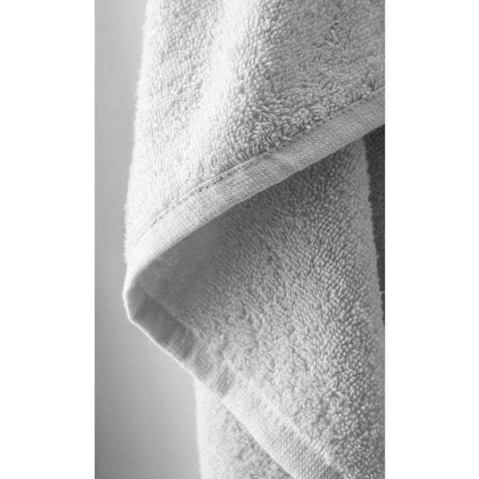 FINLANDEK Set de 2 Draps de douche KYLPY 70x140 cm blanc