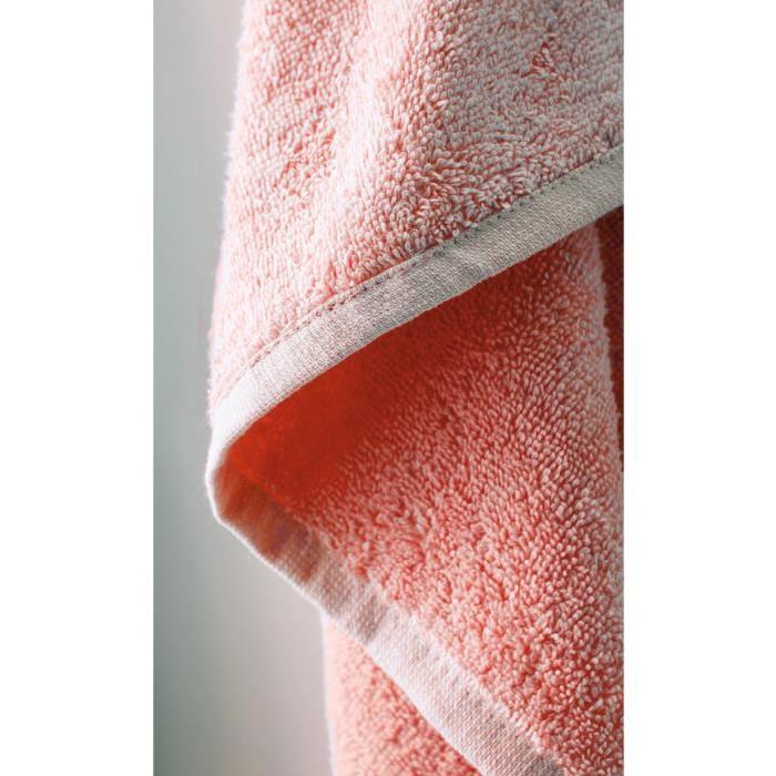 FINLANDEK Set de 2 Draps de douche KYLPY 70x140 cm corail