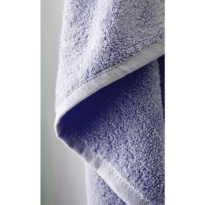 FINLANDEK Set de 2 Draps de douche KYLPY 70x140 cm bleu marine