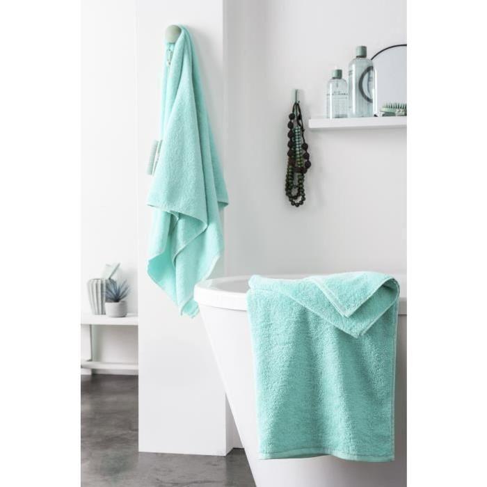 FINLANDEK Set de 2 Draps de douche KYLPY 70x140 cm vert menthe