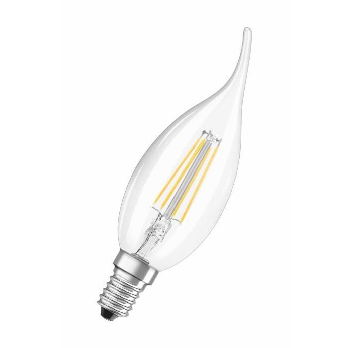 OSRAM Ampoule filament LED E14 4 W équivalent a 40 W blanc chaud