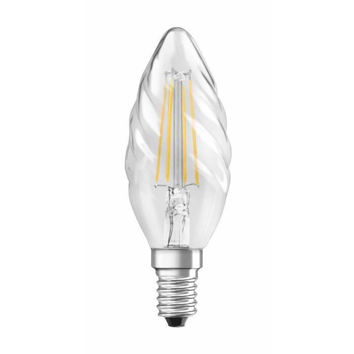 OSRAM Ampoule filament LED E14 4 W équivalent a 40 W blanc chaud