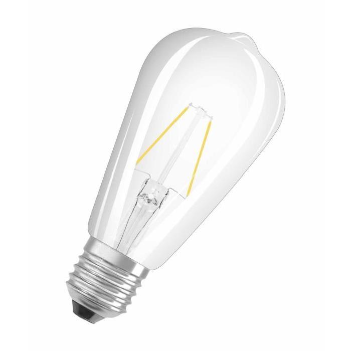 OSRAM Ampoule filament LED E27 2 W équivalent a 25 W blanc chaud