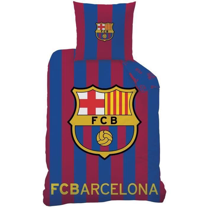 FC BARCELONA Parure de Couette enfant Coton 140 x 200 cm