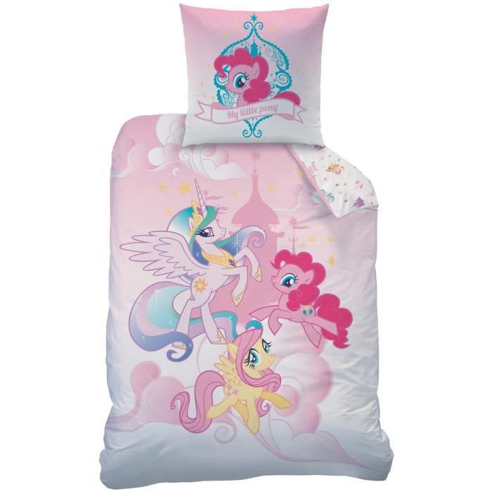 MY LITTLE PONY ROYALLY Parure de Couette enfant Coton 140 x 200 cm