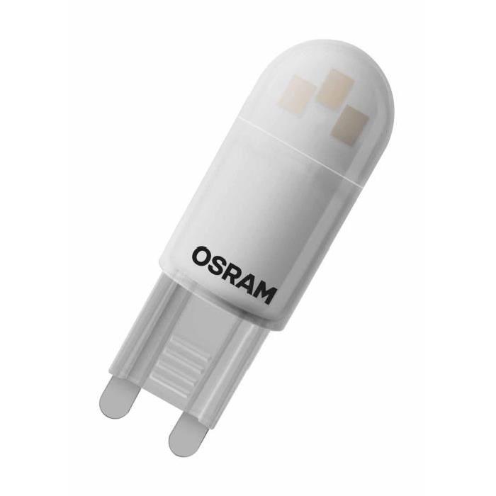 OSRAM Ampoule LED G9 2 W équivalent a 20 W blanc chaud