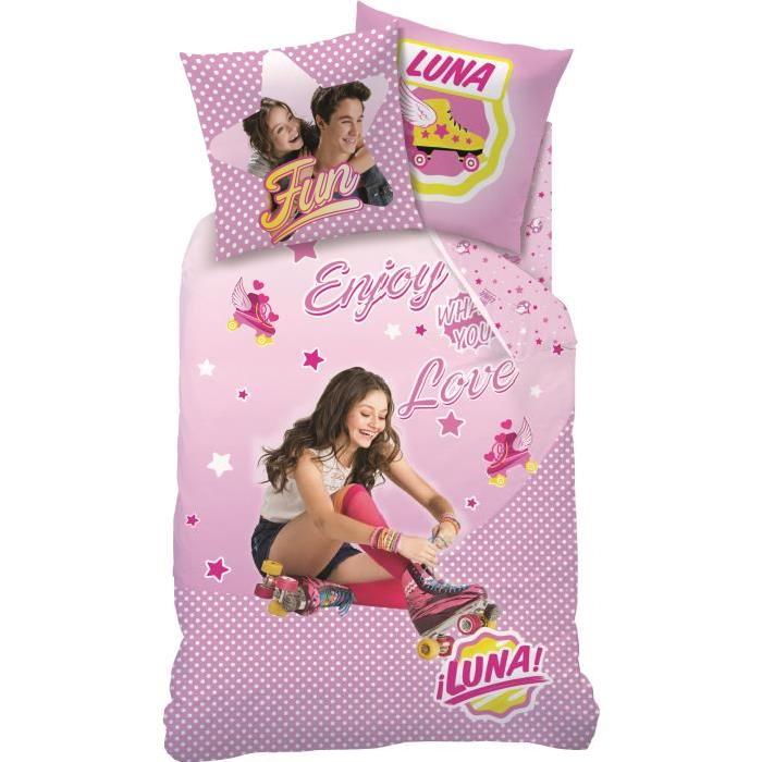 SOY LUNA ROLLER Parure de Couette enfant Coton 140 x 200 cm