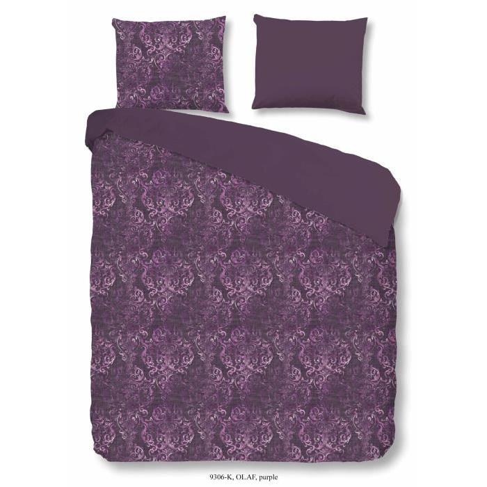 DESCANSO Parure OLAF Violet 220x240