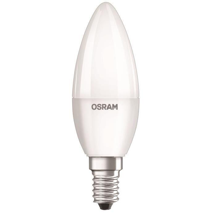 NEOLUX Ampoule LED E14 flamme dépolie 5 W équivalent a 40 W blanc froid