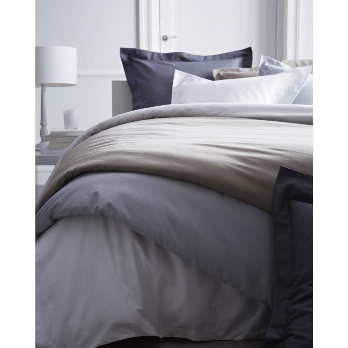 TODAY PREMIUM Housse de couette PERCALE 100% coton - 1 housse de couette 220x240cm MASTIC