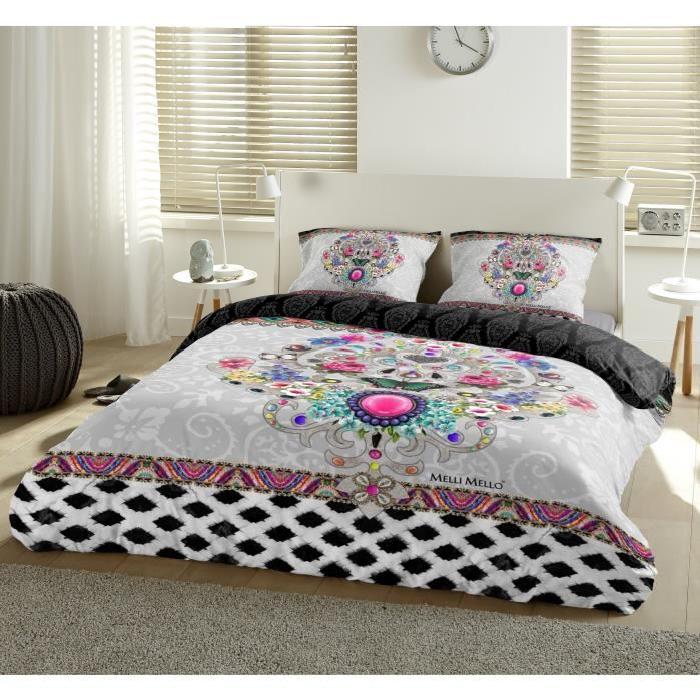 MELLI MELLO Parure de couette ABIGAIL Multicolore 140x200cm