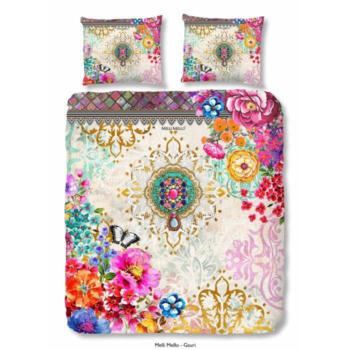 MELLI MELLO Parure de couette GAURI Multicolore 220x240cm