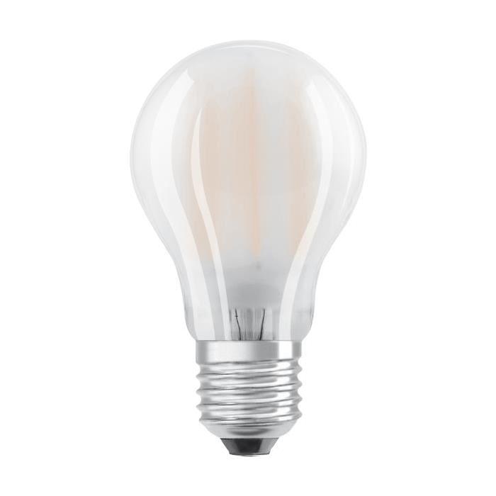 OSRAM Ampoule LED E27 standard dépolie 11 W équivalent a 100 W blanc froid