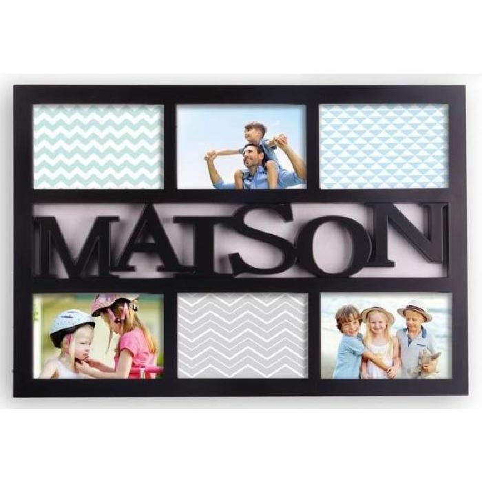 CASITA Pele mele Maison 6 vues - 10x15 - Noir