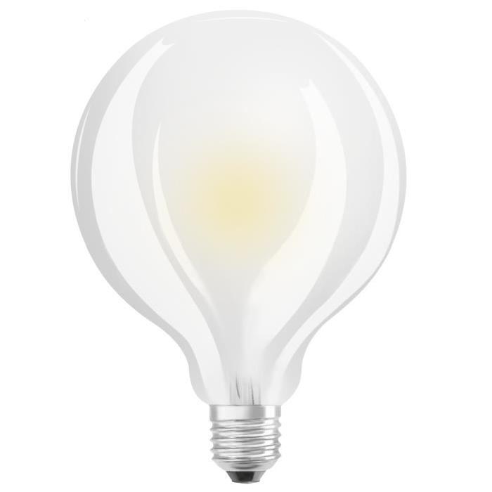 OSRAM Ampoule LED E27 globe dépolie 11 W équivalent a 100 W blanc chaud