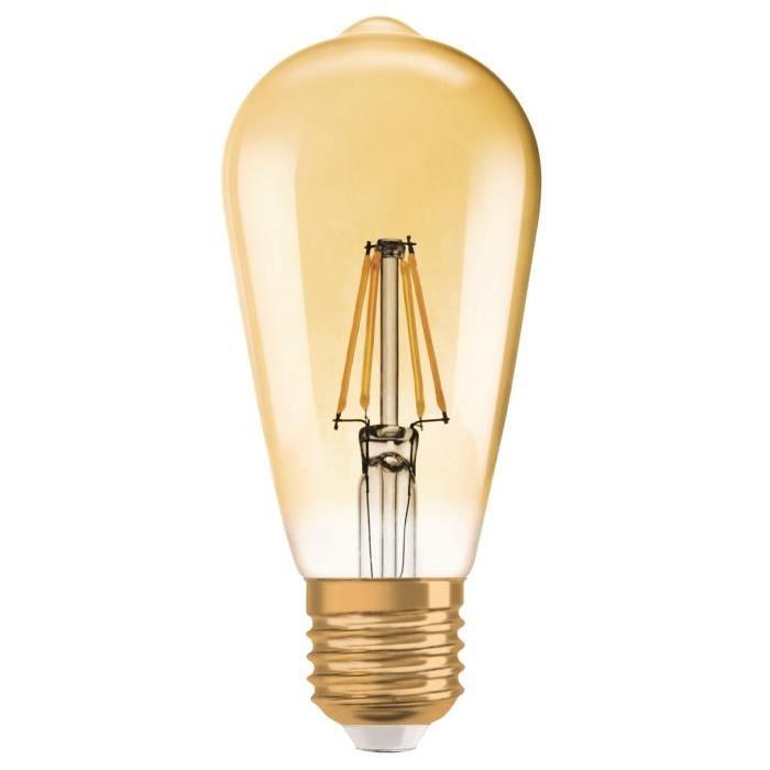 OSRAM Ampoule LED E27 vintage édition 1906 2,8 W équivalent a 21 W blanc chaud