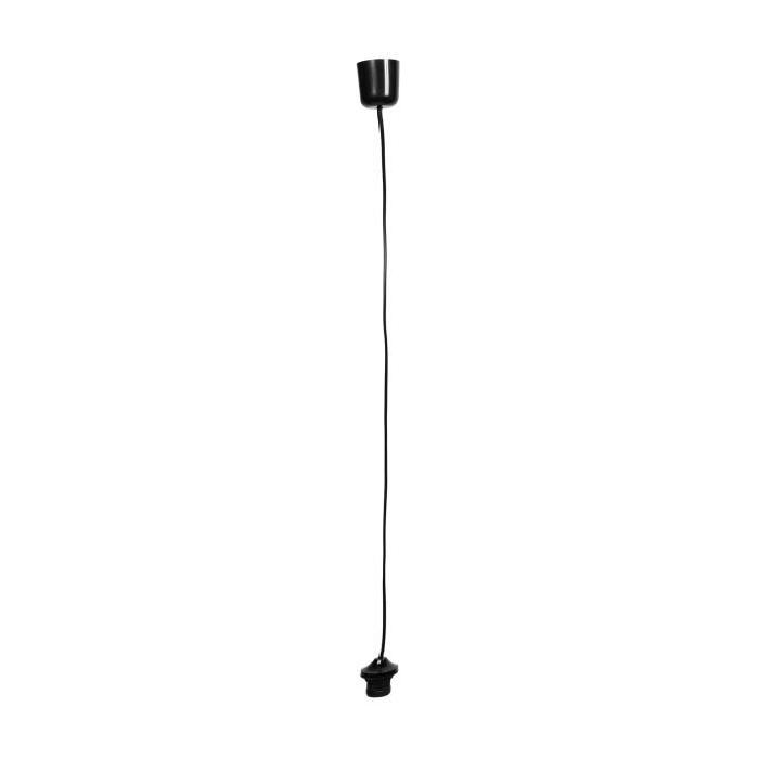 SEMA Cordon électrique pour Lustre - suspension 6,5x80 cm noir