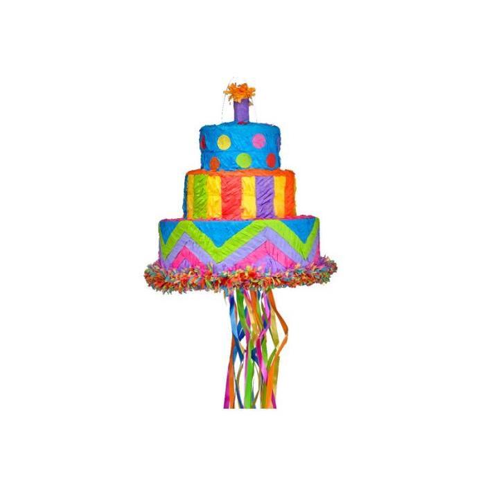 AMSCAN Pinata Gâteau d'anniversaire