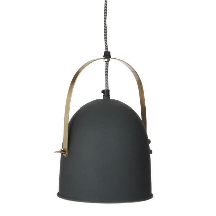 EDELMAN Domani lampe suspendue gris Lampe suspendue - Fer - Gris - H22 x D22 cm