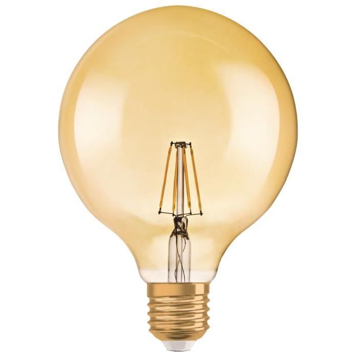 OSRAM Ampoule LED E27 globe vintage édition 1906 7 W équivalent a 51 W blanc chaud