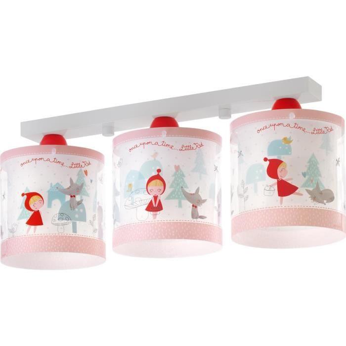 Lampe plafonnier enfant Little Red - Rouge