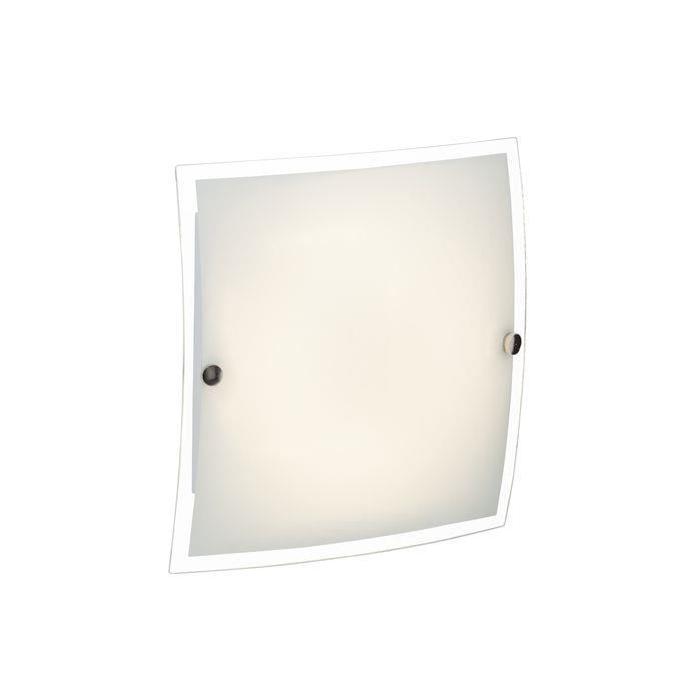 BRILLIANT Plafonnier Basic led intégrée - Blanc