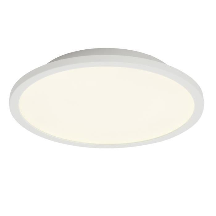 Plafonnier LED Ceres 10W diametre 25 cm blanc