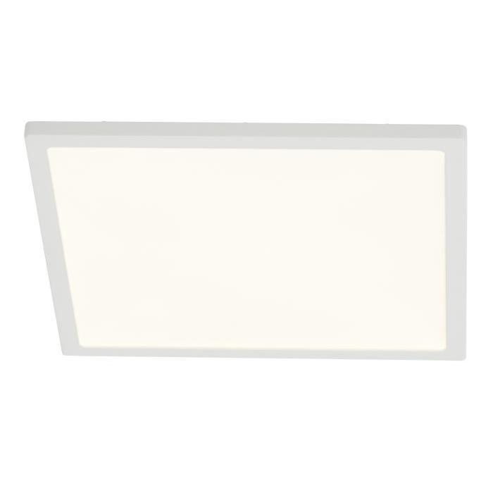 Plafonnier dalle LED Ceres 10W 25x25 cm blanc