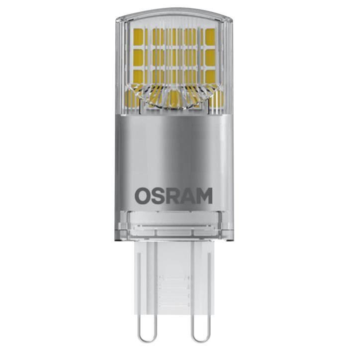 OSRAM Ampoule capsule LED G9 dépolie 3,5 W équivalent a 32 W blanc chaud dimmable