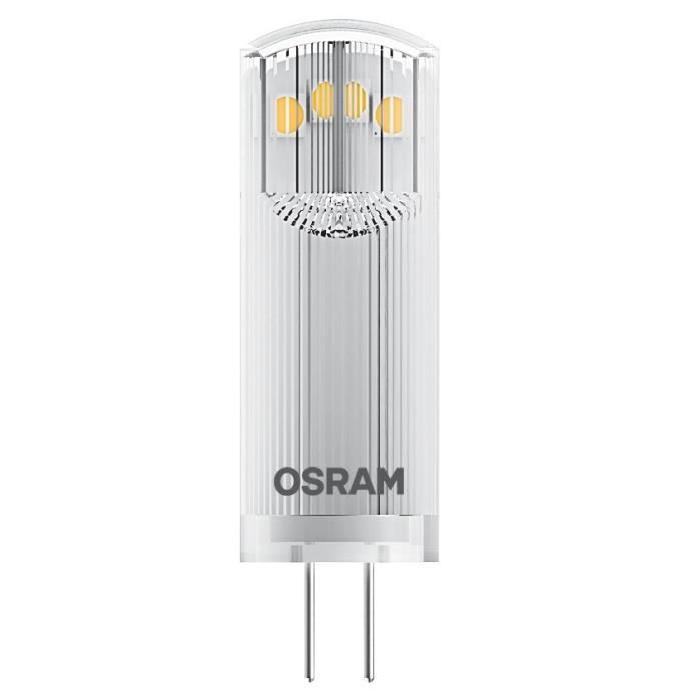 OSRAM Ampoule capsule LED G4 claire 1,8 W équivalent a 20 W blanc chaud