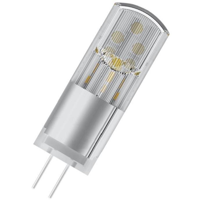 OSRAM Ampoule capsule LED G4 claire 2,4 W équivalent a 28 W blanc chaud