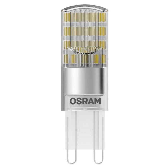 OSRAM Ampoule capsule LED G9 dépolie 2,6 W équivalent a 30 W blanc chaud