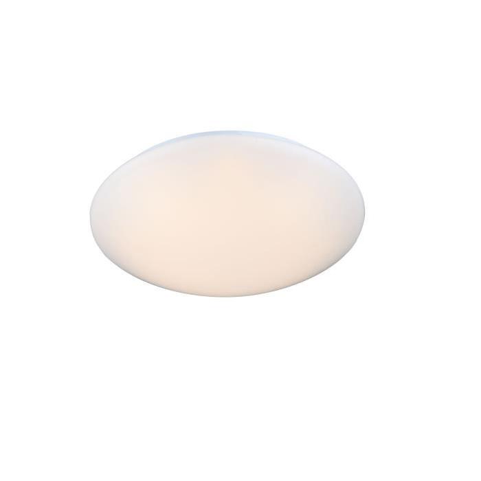 GLOBO Plafonnier acrylique L33,5 x l33,5 x h10,5 cm - Blanc