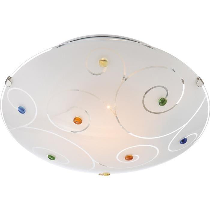 GLOBO LIGHTING Plafonnier chrome