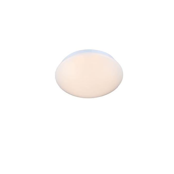 GLOBO Plafonnier acrylique L22,4 x l22,4 x h8,7 cm - Blanc