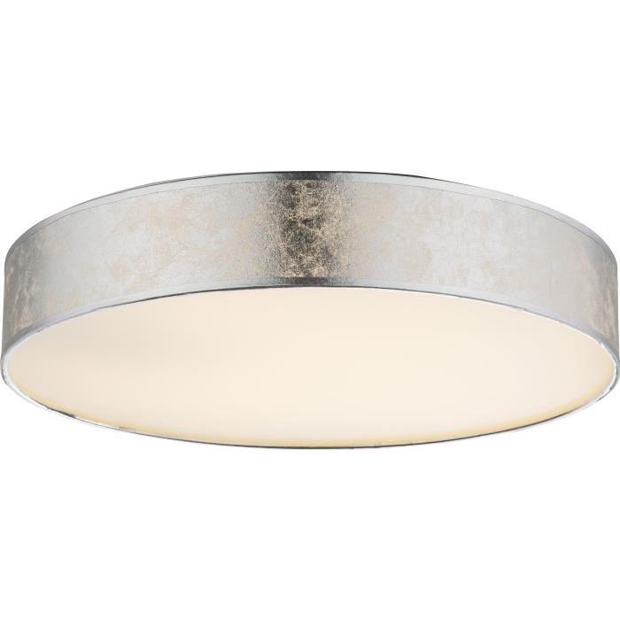 Plafonnier LED en en Métal 105x40x40 cm Gris en Métallisé