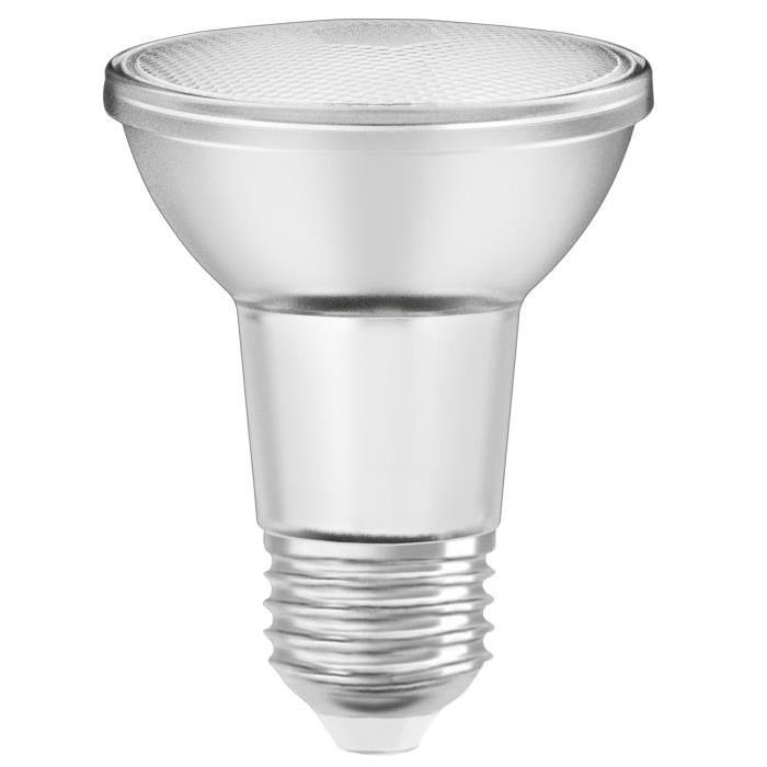 OSRAM Ampoule Spot LED PAR20 E27 5 W équivalent a 50 W blanc chaud dimmable