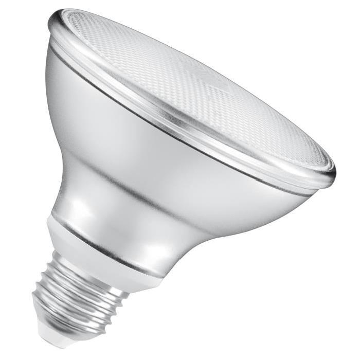 OSRAM Ampoule Spot LED PAR30 E27 8 W équivalent a 75 W blanc chaud dimmable