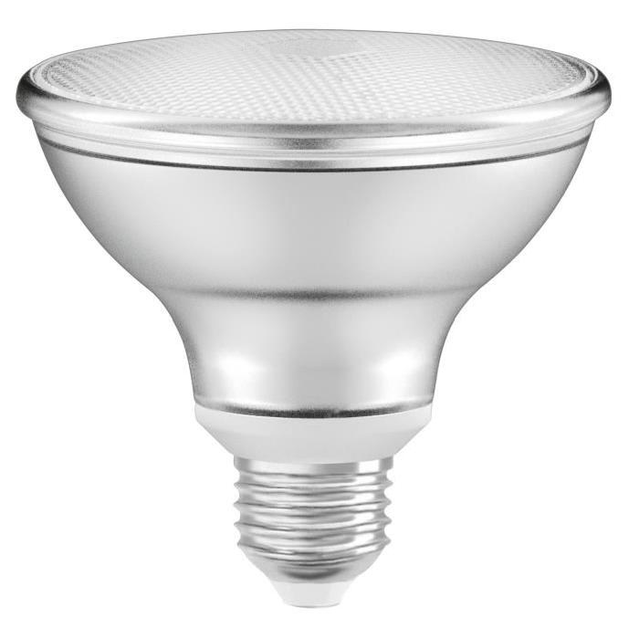 OSRAM Ampoule Spot LED PAR30 E27 8 W équivalent a 75 W blanc chaud dimmable