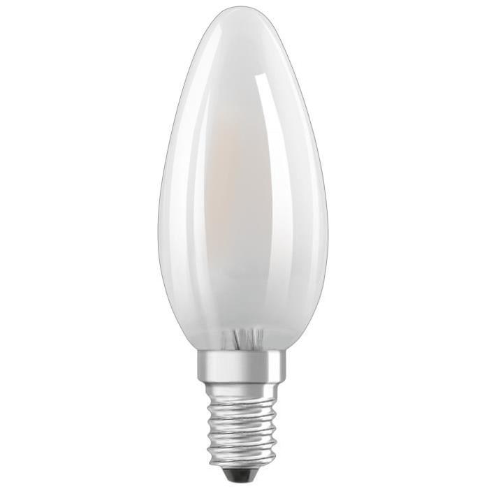 OSRAM Ampoule LED Star + HD Lighting E14 flamme 5 W équivalent a 40 W blanc chaud