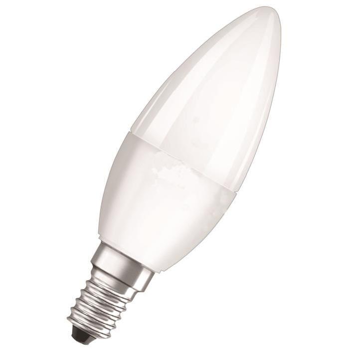 OSRAM Ampoule LED Star + Duo Click Dim E14 flamme 5,5 W équivalent a 40 W blanc chaud