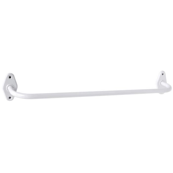 GELCO Porte-serviettes Clipper 1 barre fixe 52 cm blanc