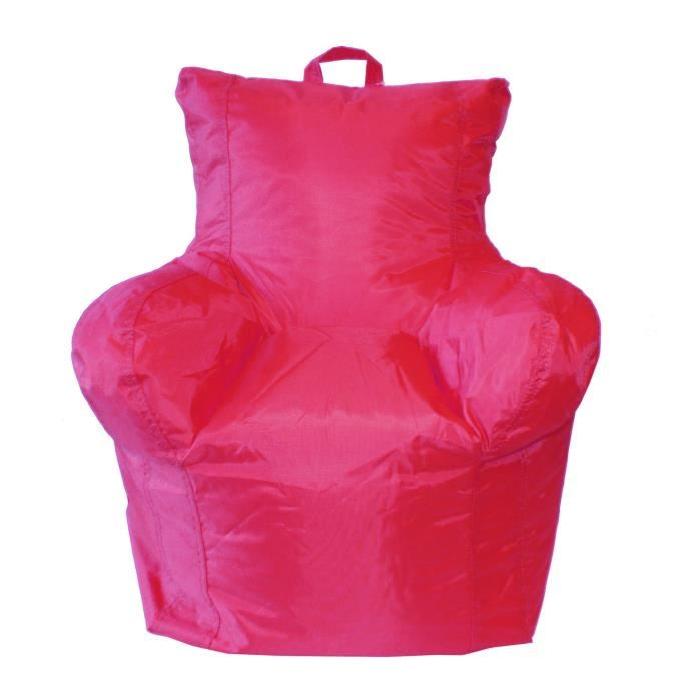 ALEX KIDS Pouf fauteuil enfant 50x55x50 cm fuchsia