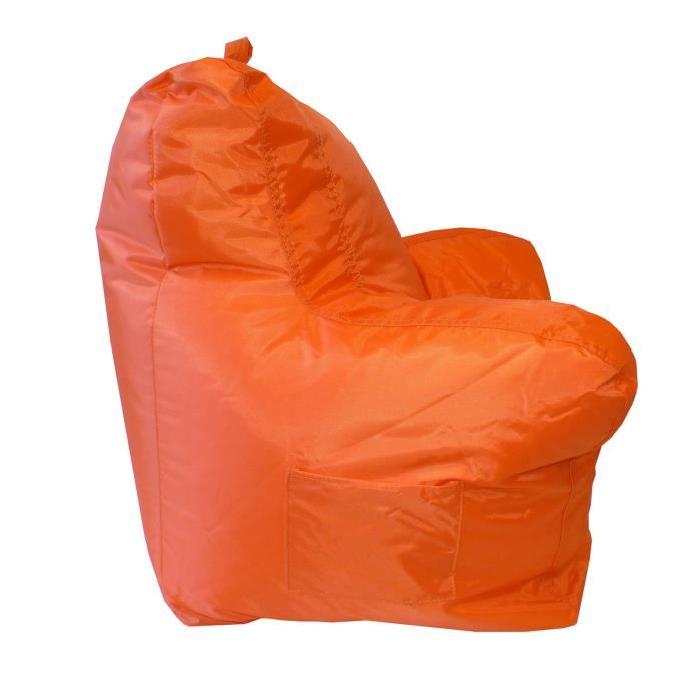 ALEX KIDS Pouf fauteuil enfant 50x55x50 cm orange