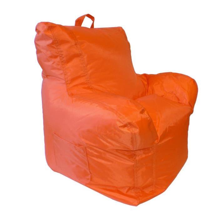 ALEX KIDS Pouf fauteuil enfant 50x55x50 cm orange