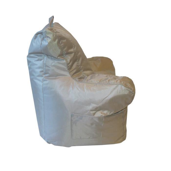 ALEX KIDS Pouf fauteuil enfant 50x55x50 cm taupe