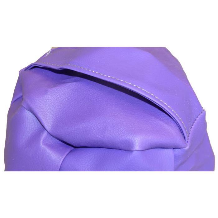 SPRING Poire pouf Ř80x120 cm violet