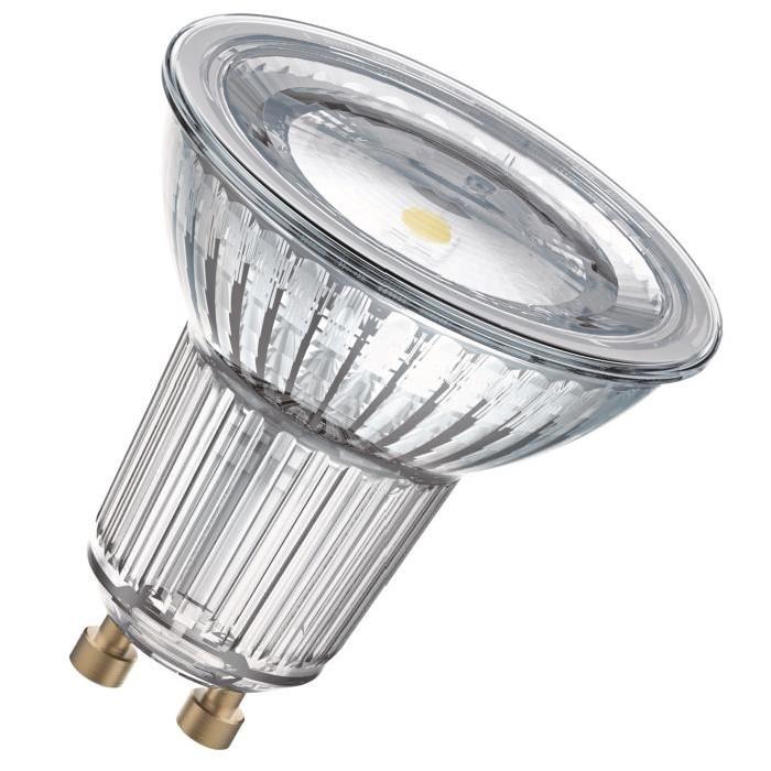 OSRAM Ampoule Spot LED PAR16 GU10 6,9 W équivalent a 80 W blanc chaud