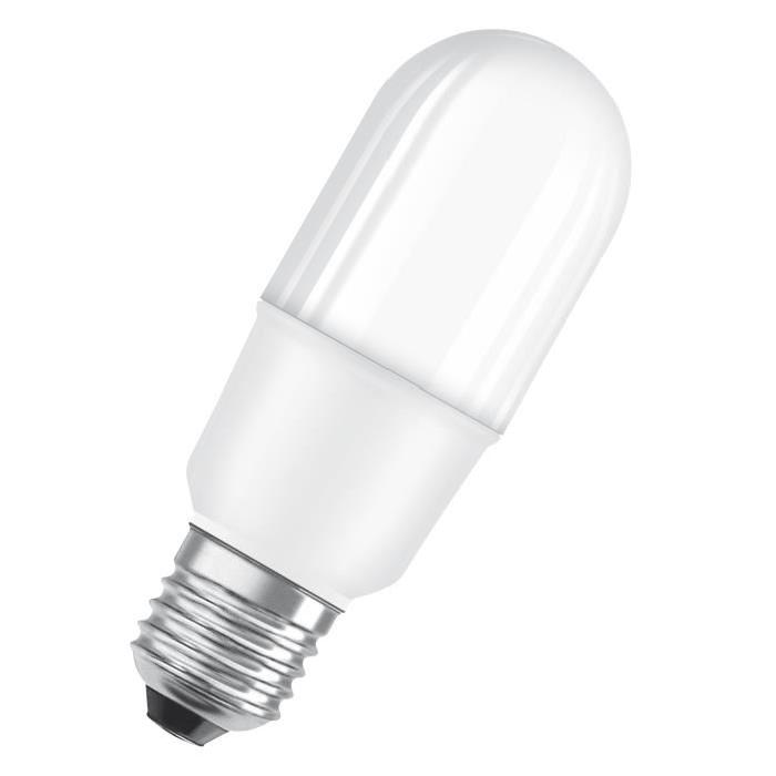 OSRAM Ampoule LED E27 stick dépolie 7 W équivalent a 53 W blanc chaud